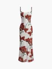 Floral Cami Long Dress