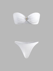 Ring Cutout Bikini Set