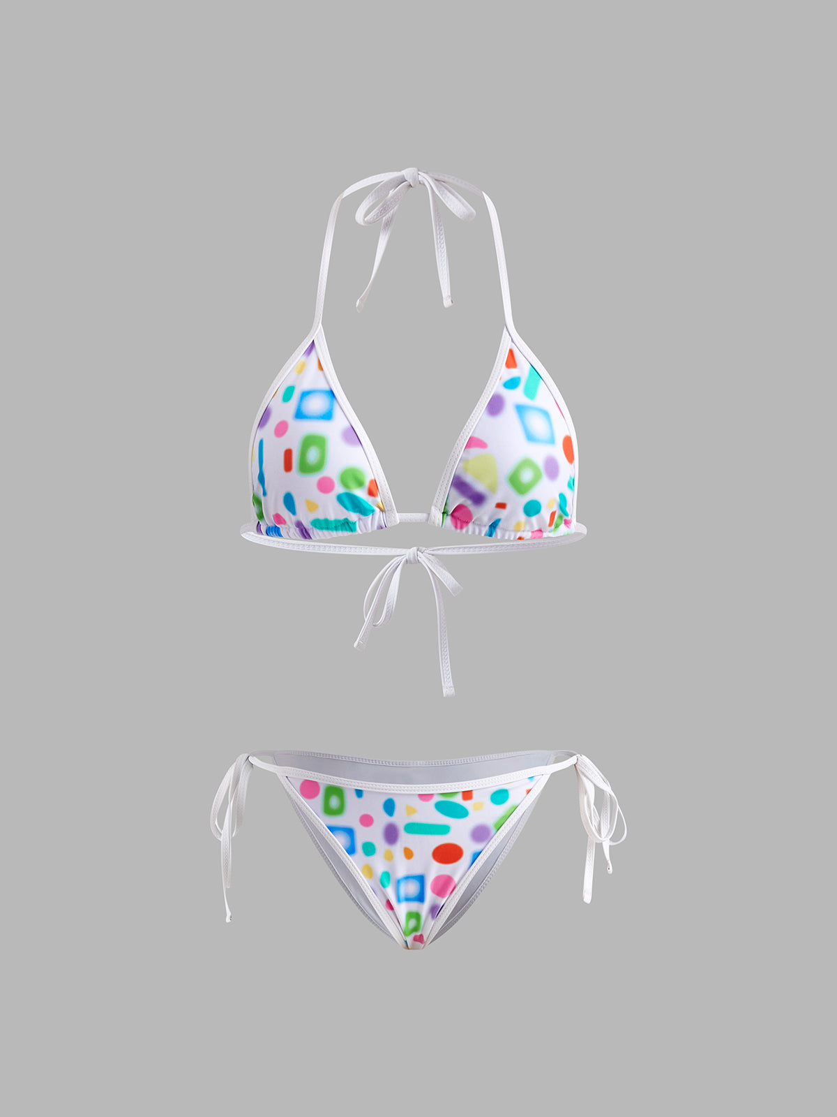 Printed Adjustable Bikini Set