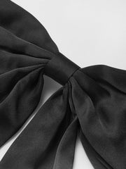 Satin Three-Dimensional Bow Hair Claw