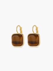 Vintage Square French Hook Earrings