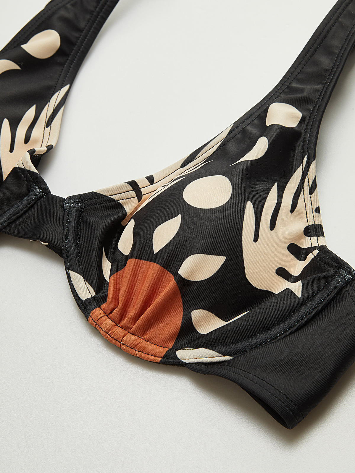 Print Removable Pads Bikini Set