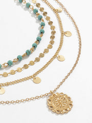 Turquoise Multi-Layered Necklace