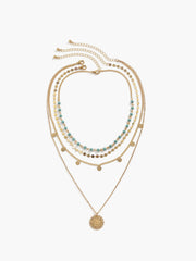 Turquoise Multi-Layered Necklace