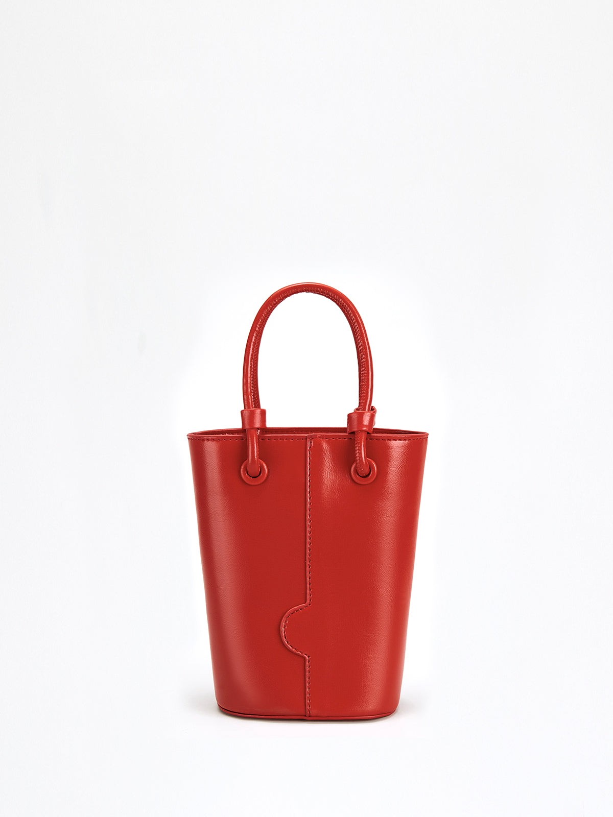 Small Bucket-Shape Handbag