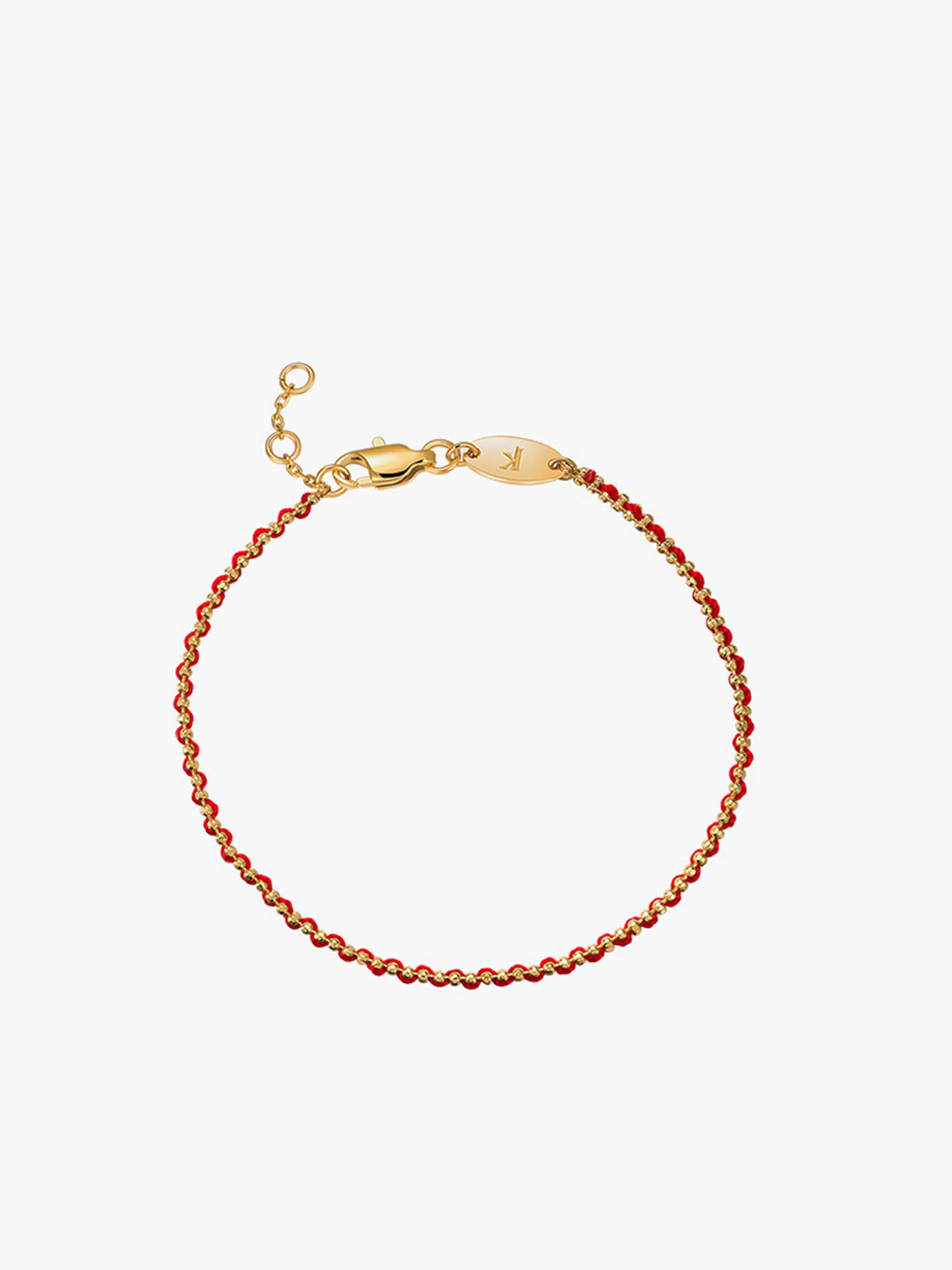 Protected Red String Charm Bracelet