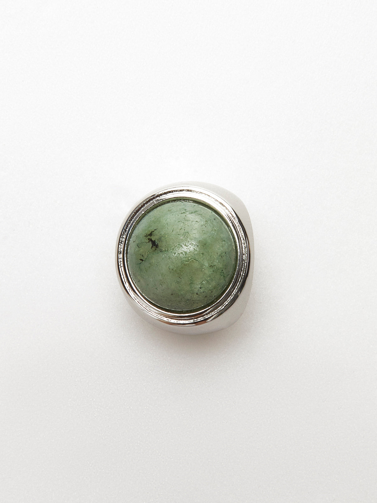 Moss Green Spectrolite Ring