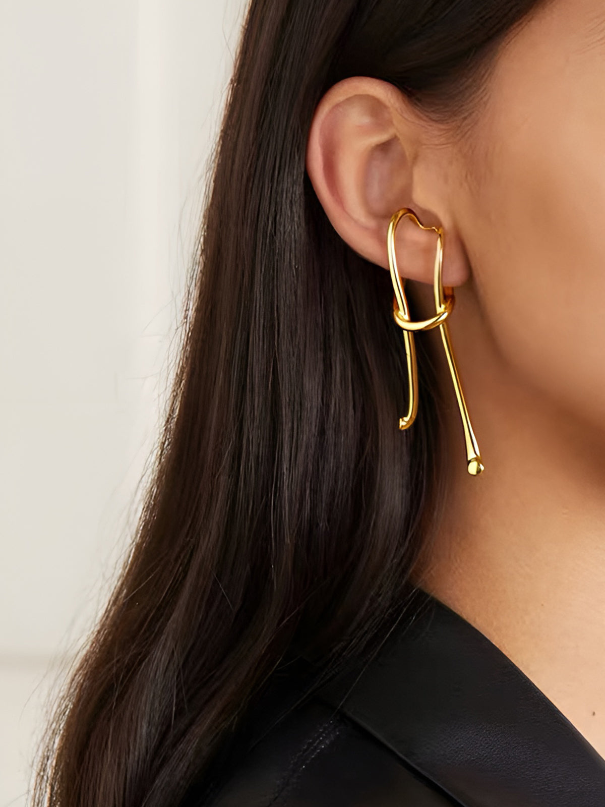 Exaggerated Retro Long Earrings