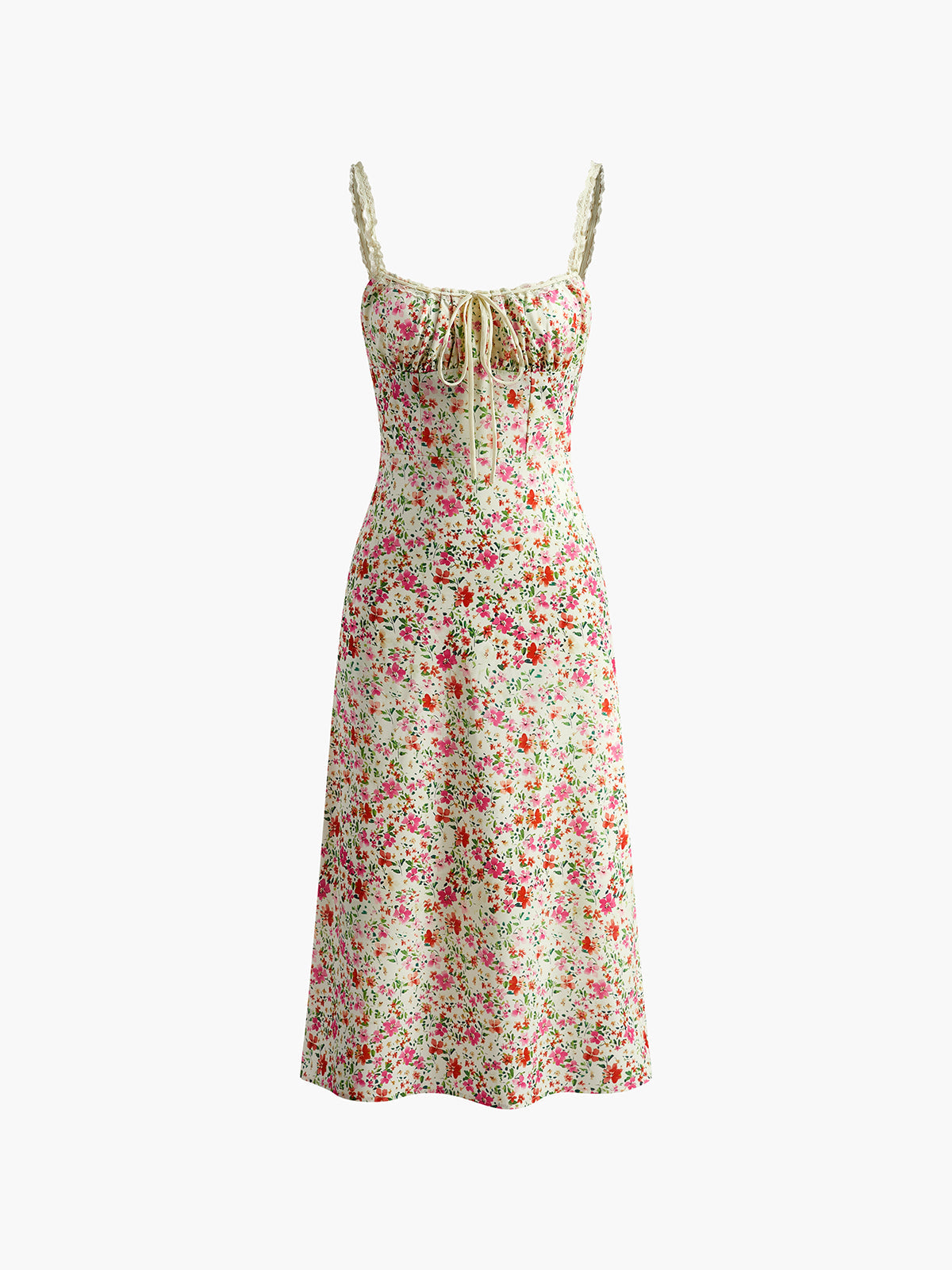 Bohemian Bloom Midi Dress