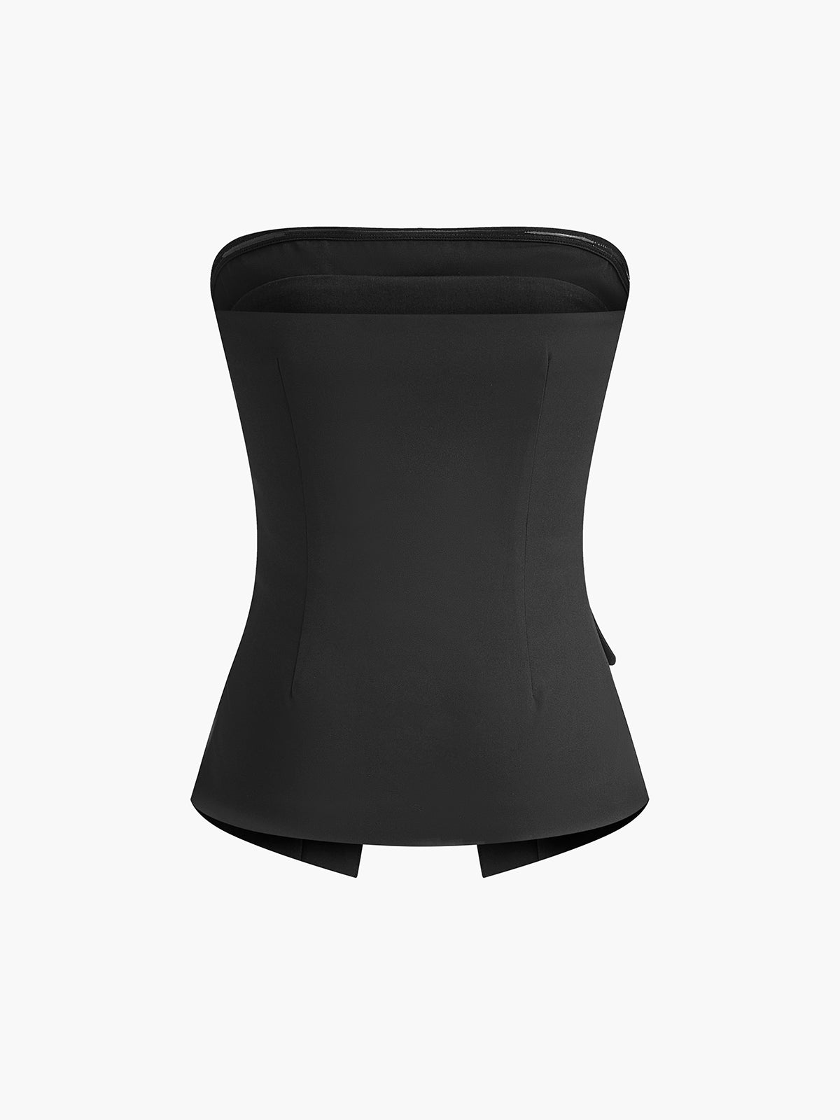 Split Tube Top Without Belt