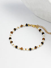 Tiger Eye Stone Beaded Bracelet