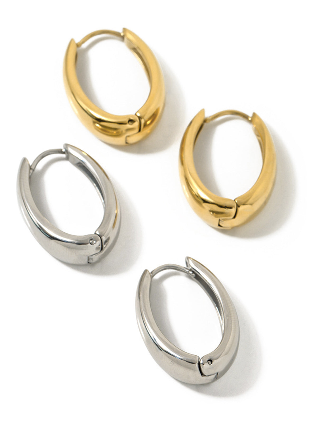 Minimalist Huggie Hoop Earrings