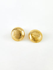 Ripple Oblate Earrings