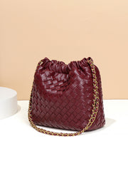 Woven Top-Handle & Shoulder Bag