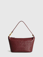 Woven Zipper Armpit Bag