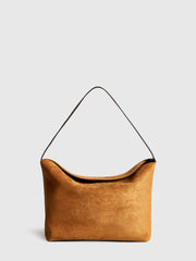 Minimalist Zipper Pillow Shoulder Bag