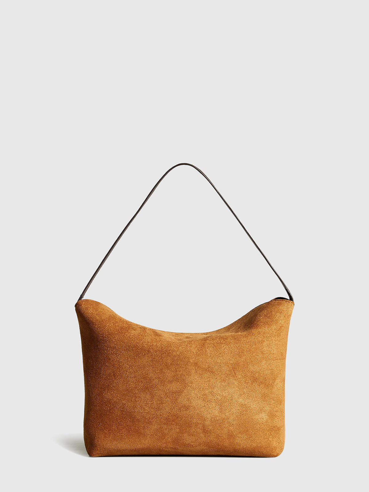 Minimalist Zipper Pillow Shoulder Bag