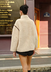 Cozy Luxe Fleece-Trimmed Jacket