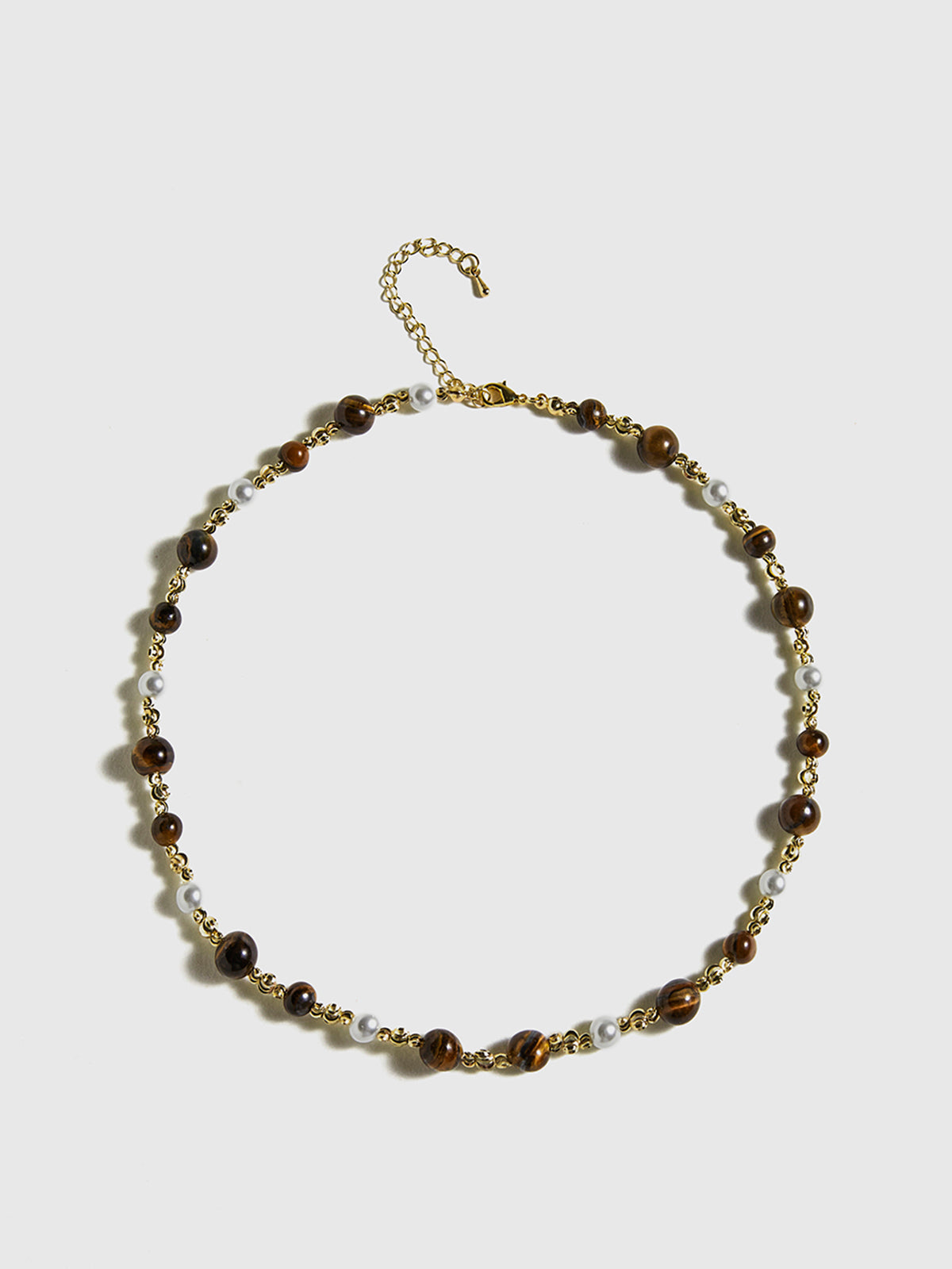 Tiger Eye Stone Choker Necklace