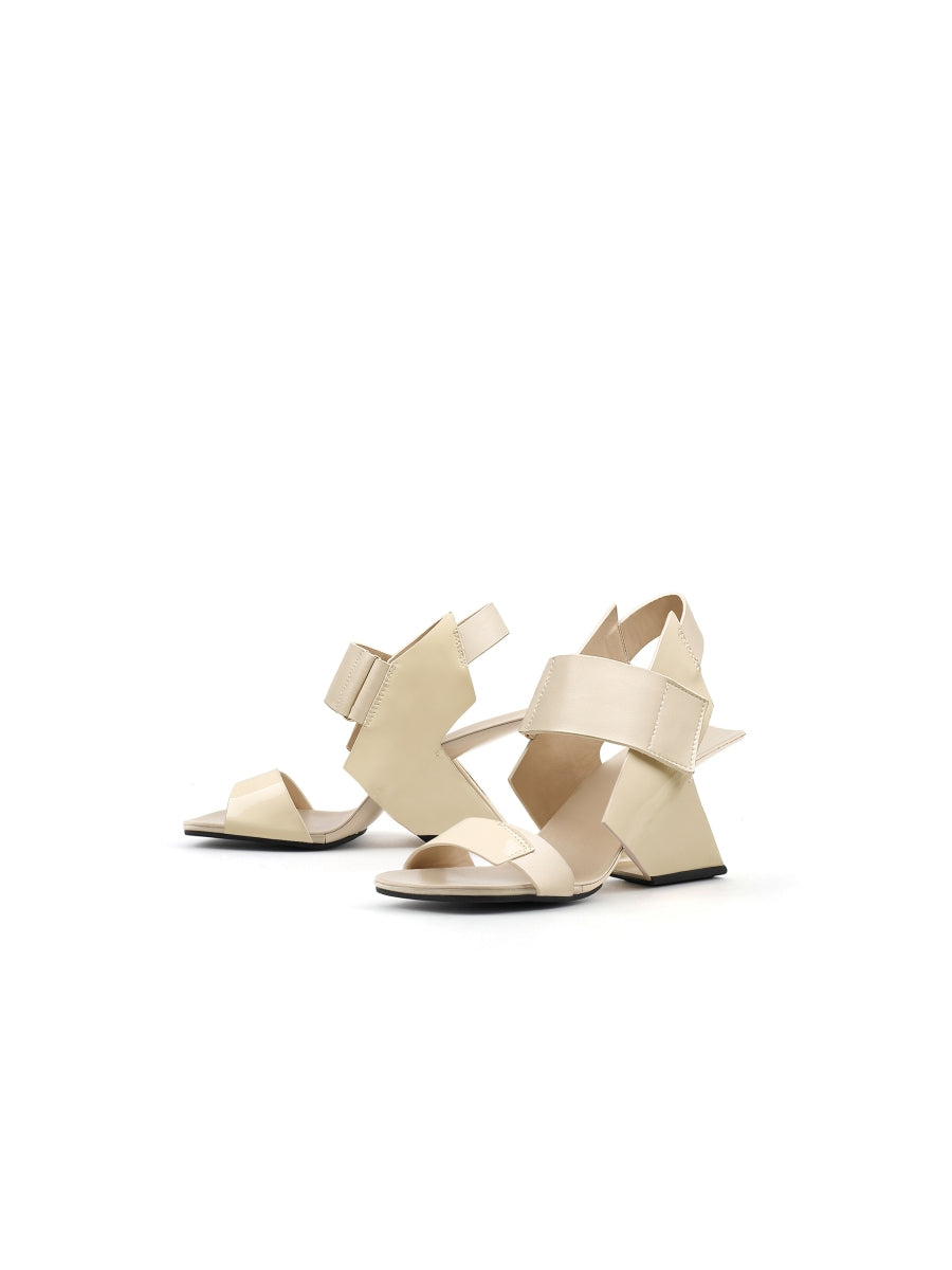 JADYROSE | TASH SLINGBACK BEIGE LEATHER HEEL