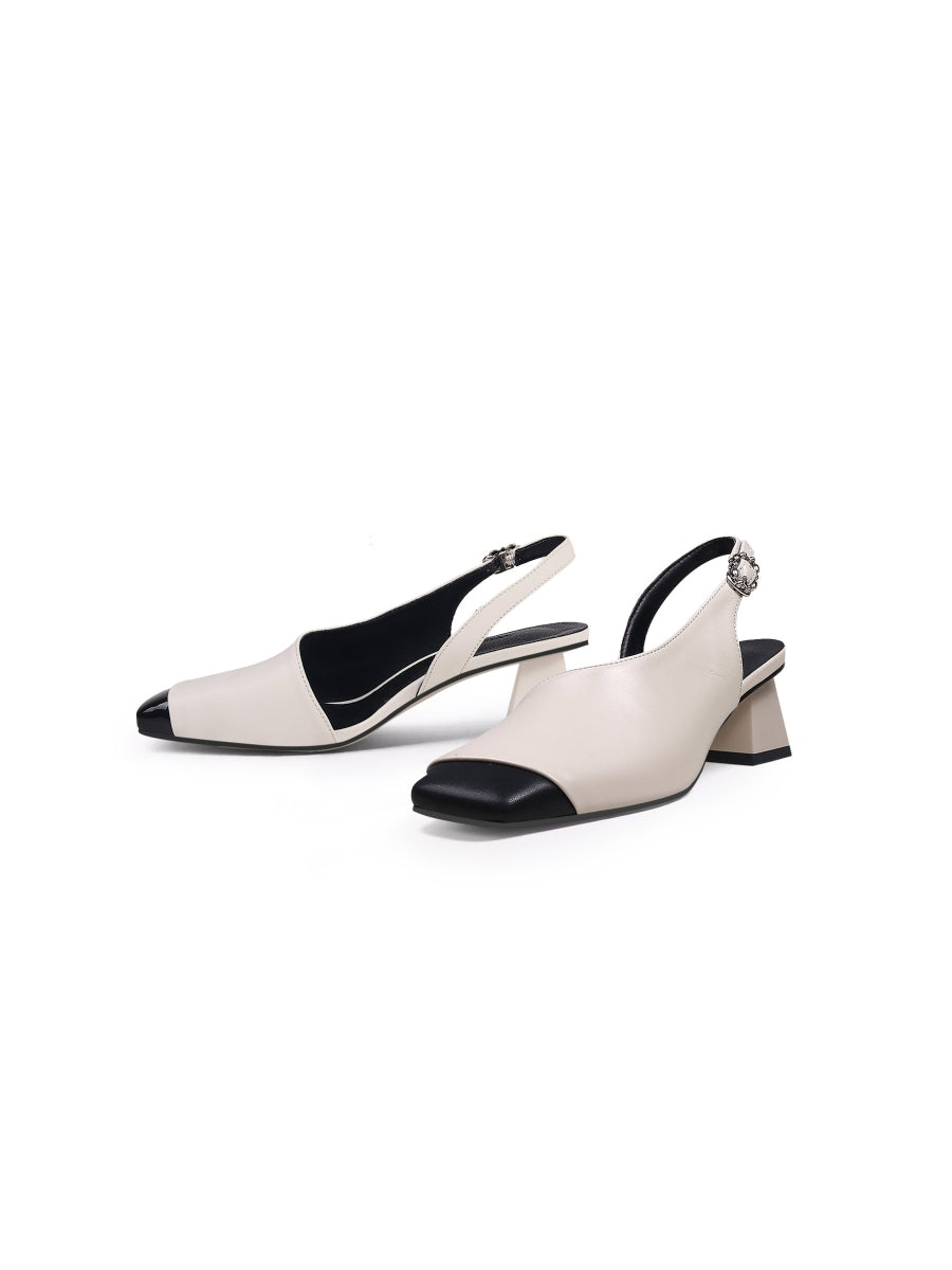 JadyRose | Silver Buckle Orchid Vickie Leather Sandal