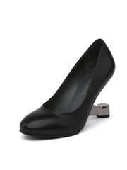 JADY ROSE | CLASSY HEEL PUMP BLACK