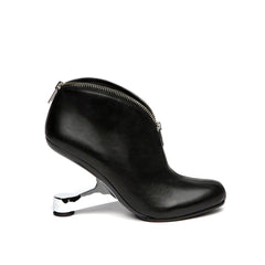 JADY ROSE | ZIP MY WAY HEEL BOOTIE BLACK