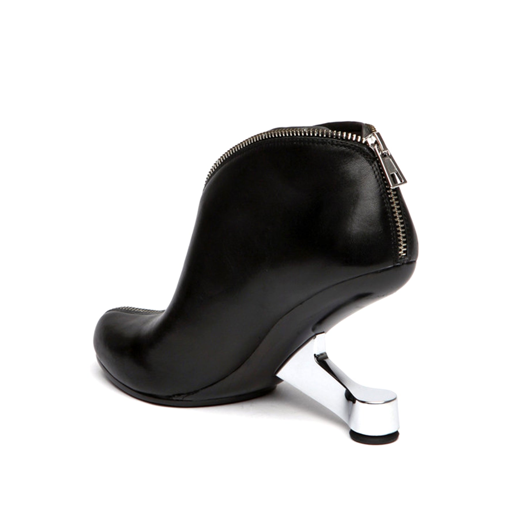 JADY ROSE | ZIP MY WAY HEEL BOOTIE BLACK