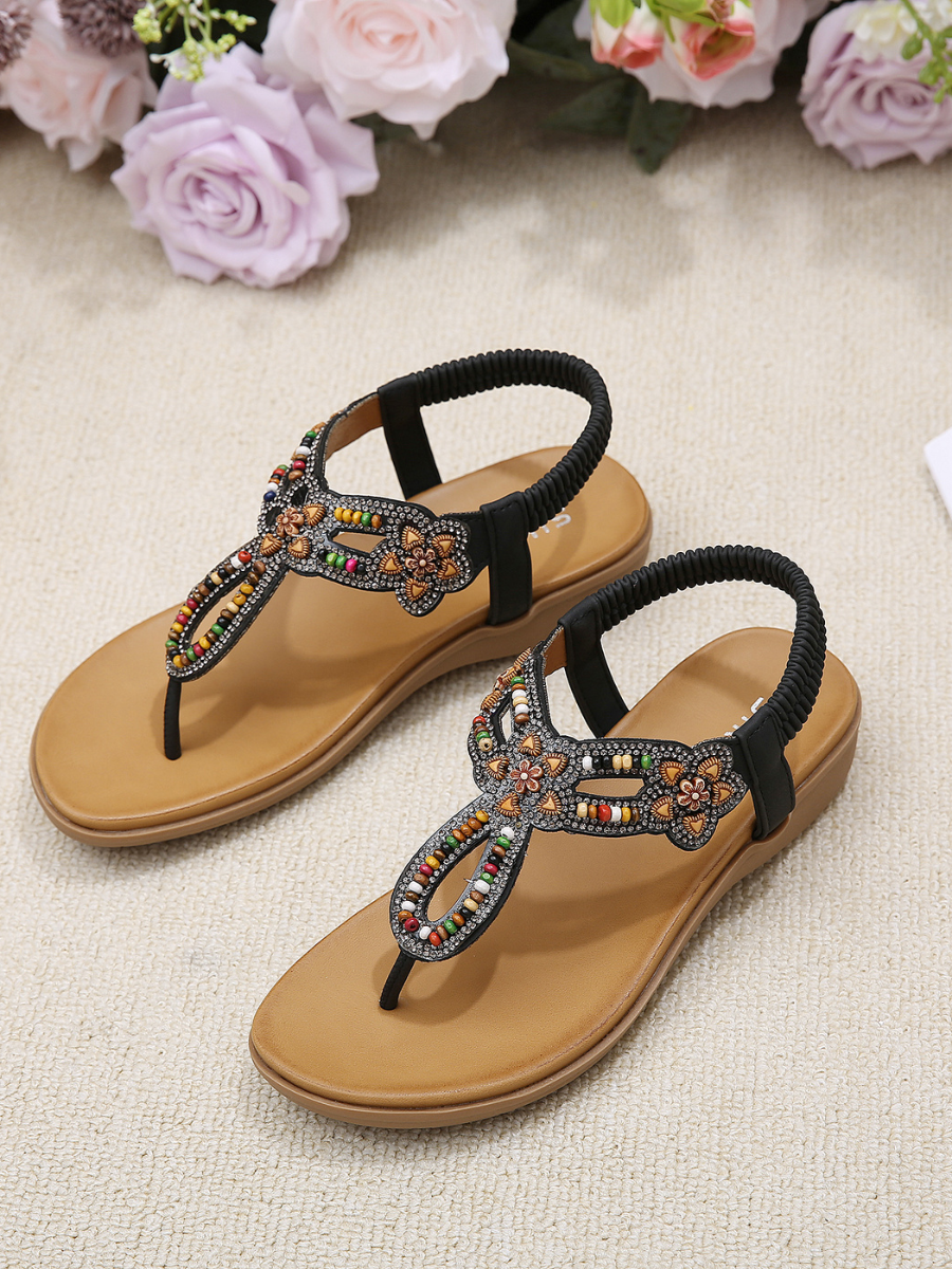 SIKETU | BOHO INSPIRED EMBELLISHED SANDAL