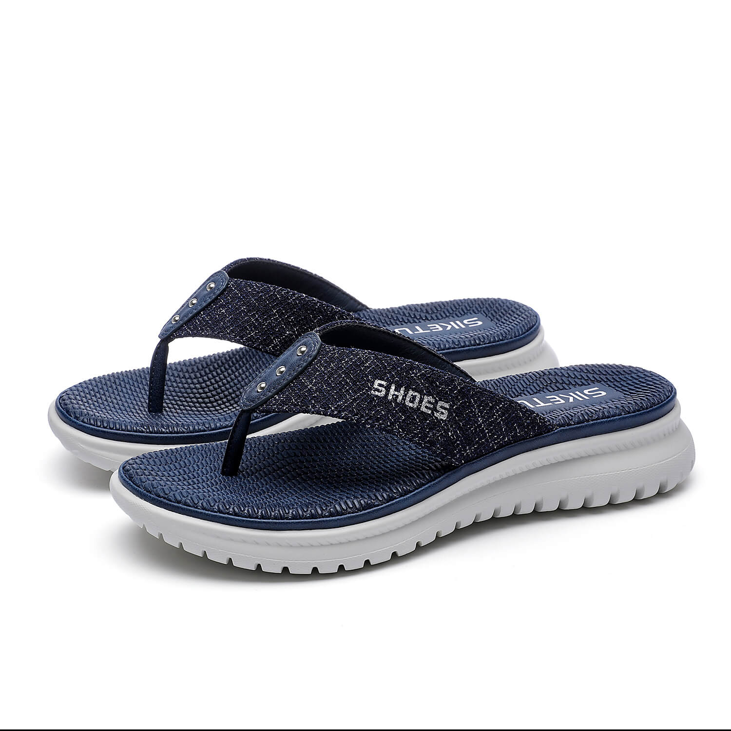 Brinkley Reef T-Strap Flip Flops - SIKETU