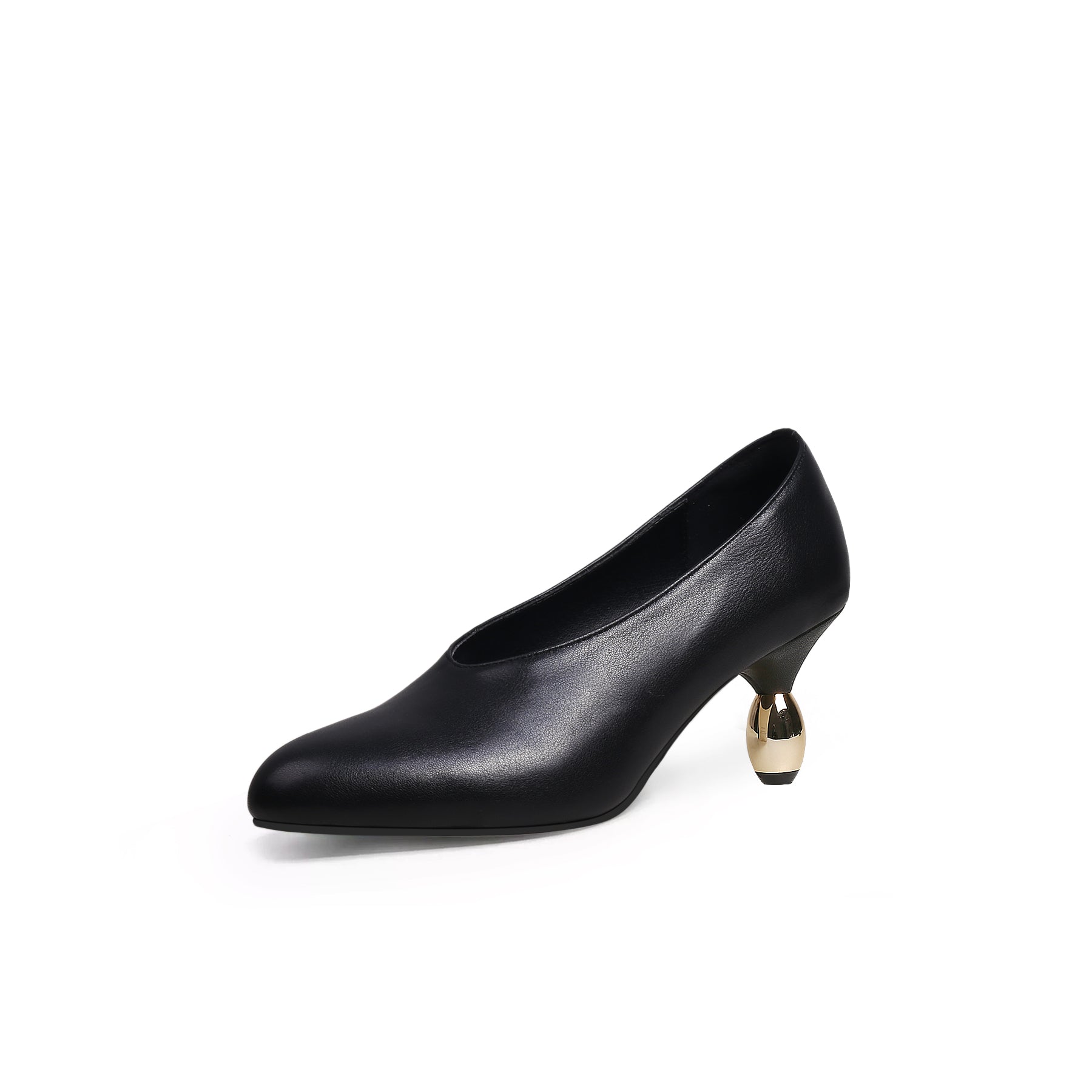 JadyRose | Water Droplets Mirror Heel Pump