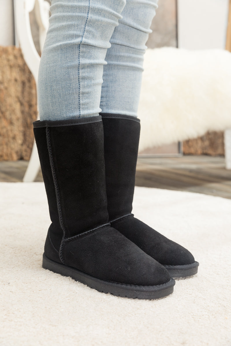 SMAIBULUN Ugg | Classic Suede Mid-Length boots - Black