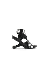 JADYROSE | YORK WRAP STRAP BLACK HEEL