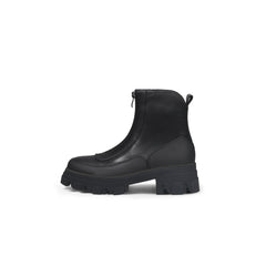 JADY ROSE | BLACK MATT LEATHER CHELSEA BOOT