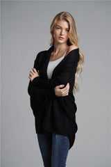 Smaibulun | Black Batwing Easy On Cardigan