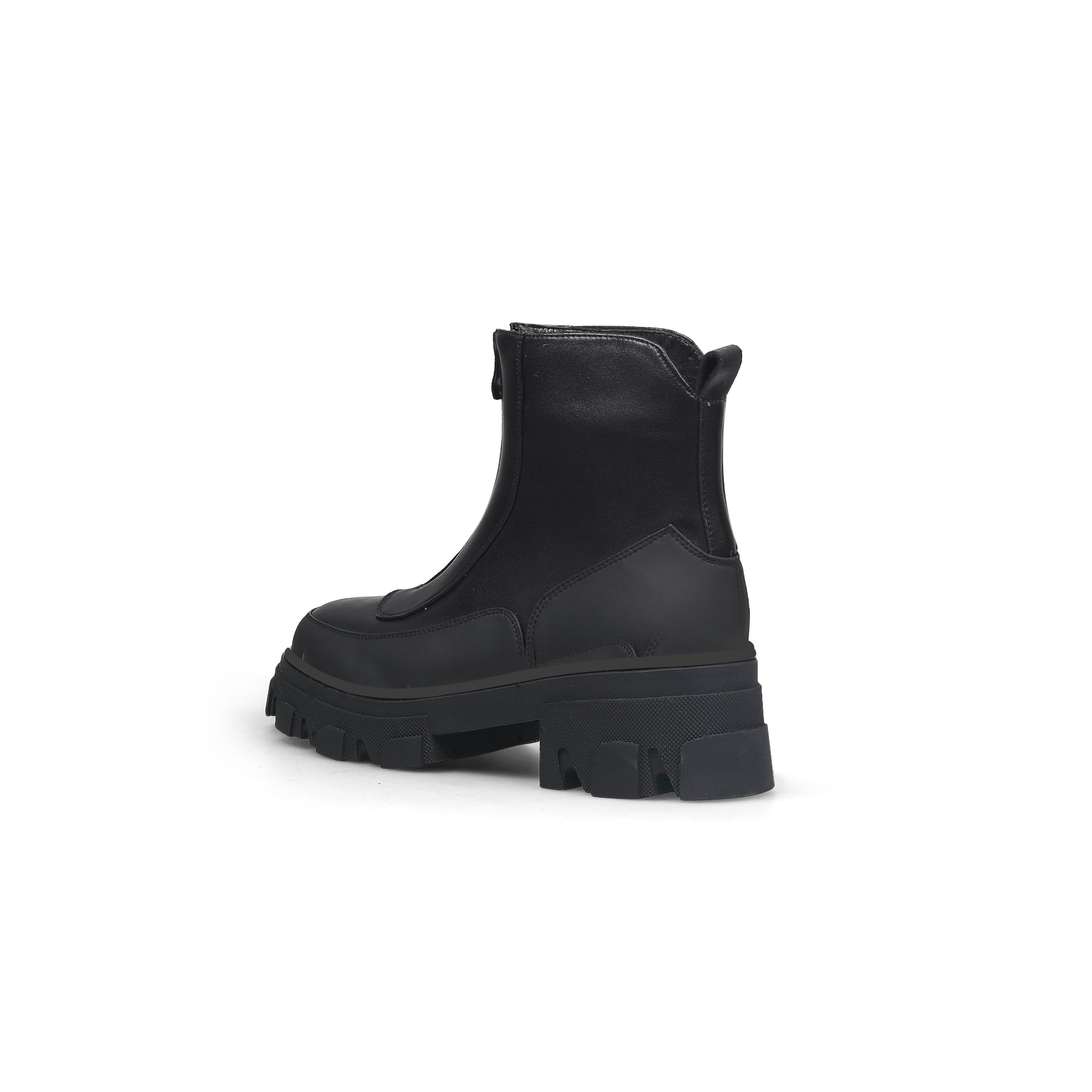 JADY ROSE | BLACK MATT LEATHER CHELSEA BOOT