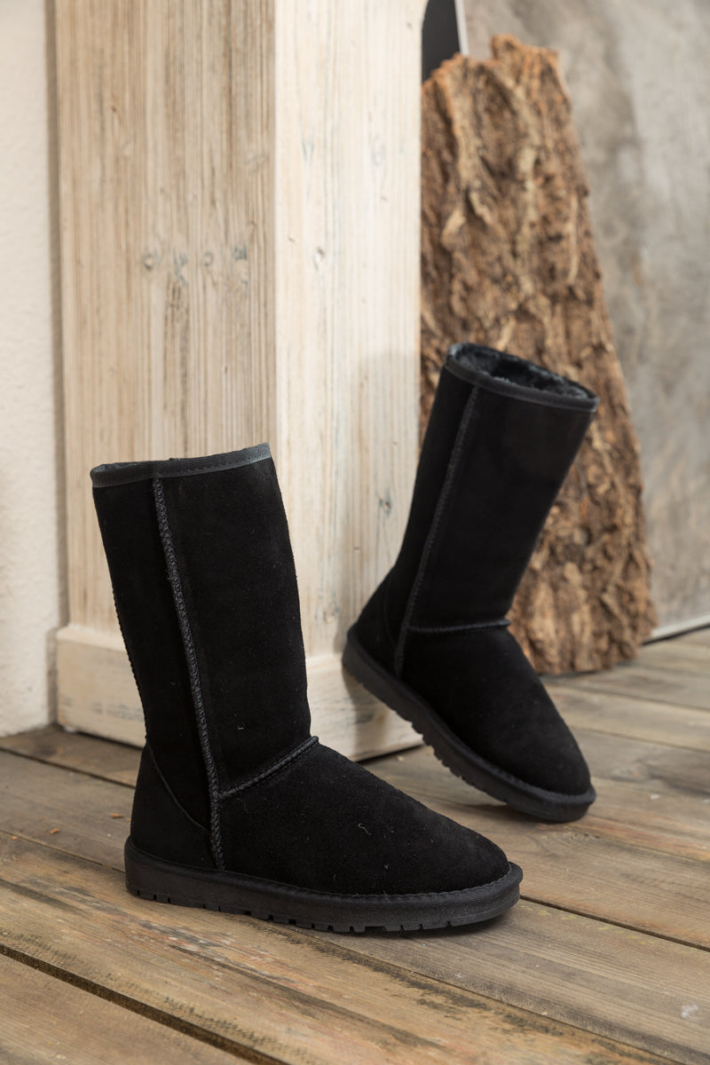 SMAIBULUN Ugg | Classic Suede Mid-Length boots - Black