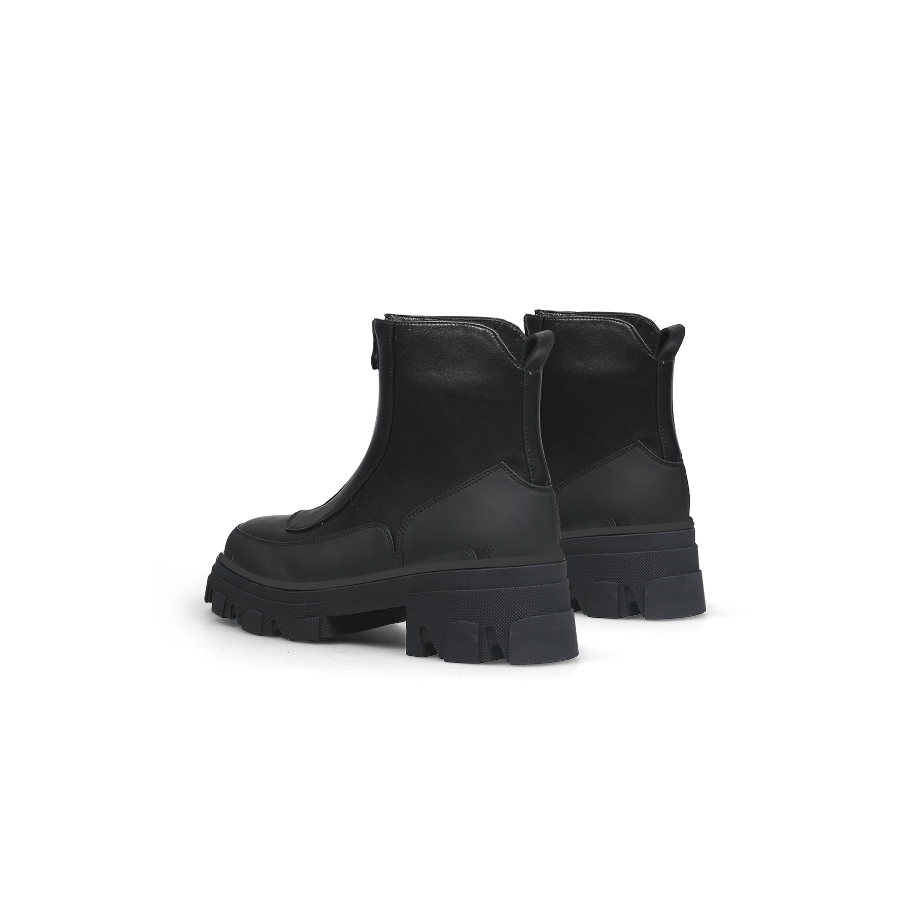 JADY ROSE | BLACK MATT LEATHER CHELSEA BOOT