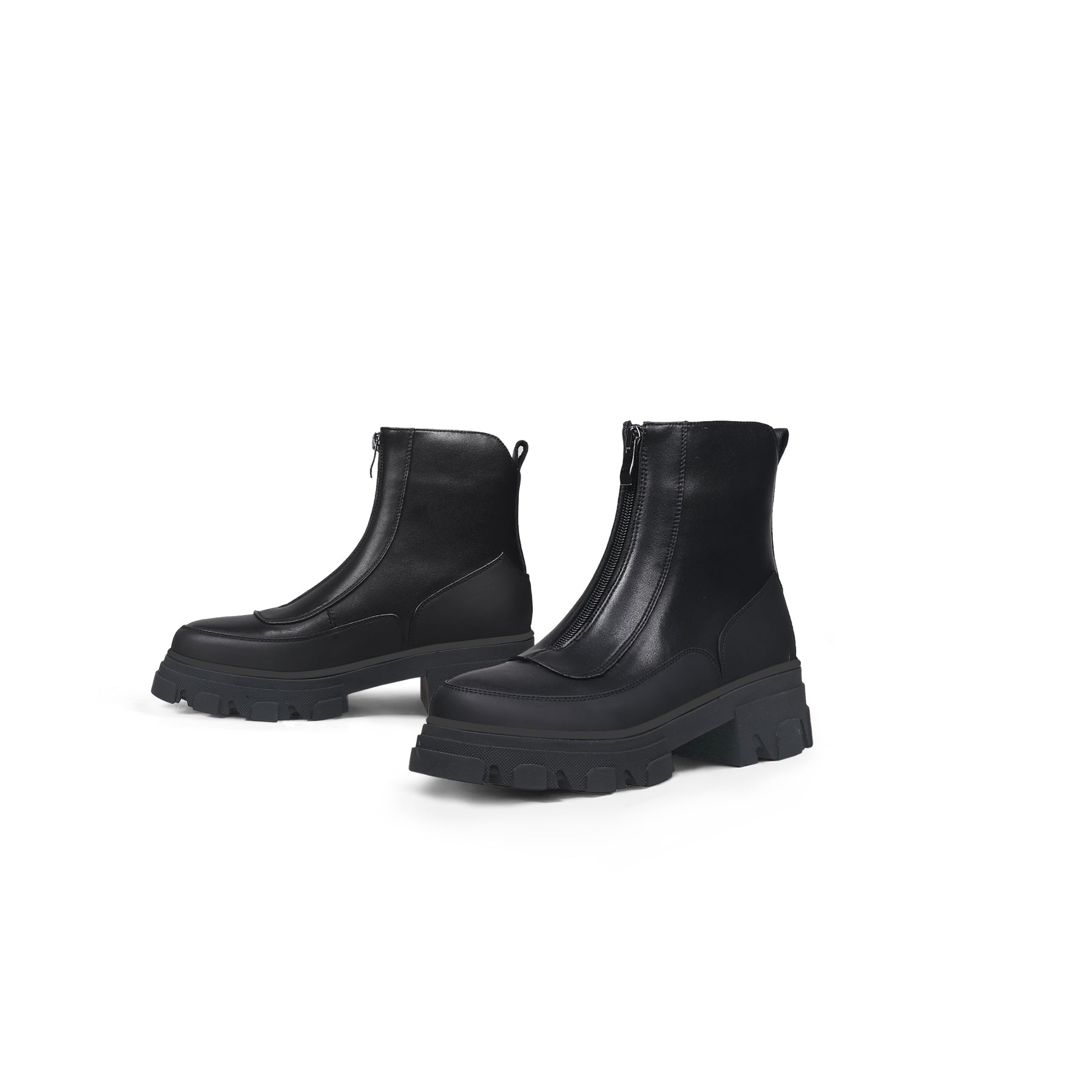 JADY ROSE | BLACK MATT LEATHER CHELSEA BOOT