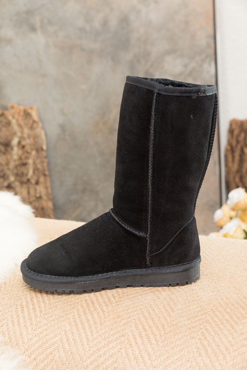 SMAIBULUN Ugg | Classic Suede Mid-Length boots - Black