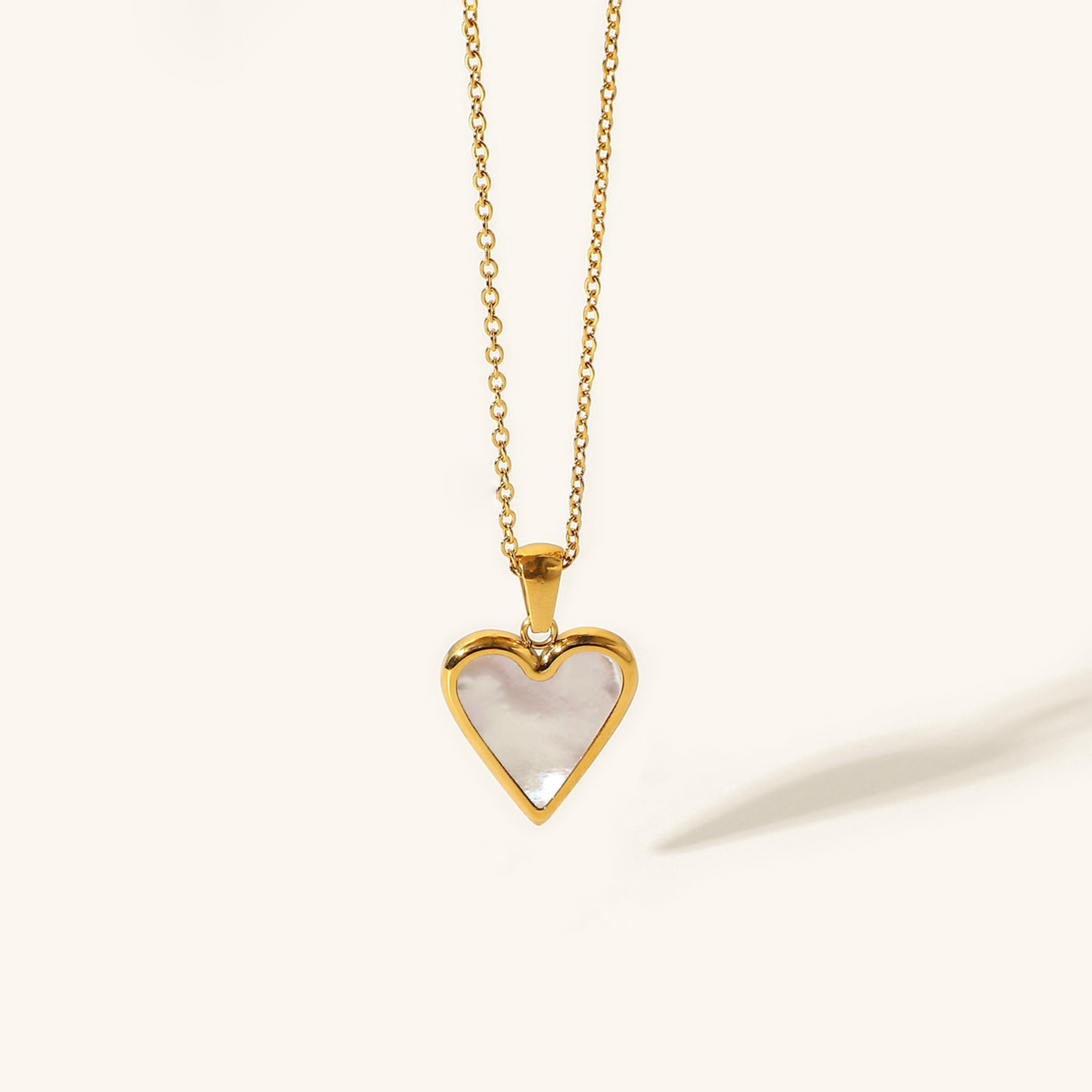 Blythe Heart Pendant - Gold Necklace