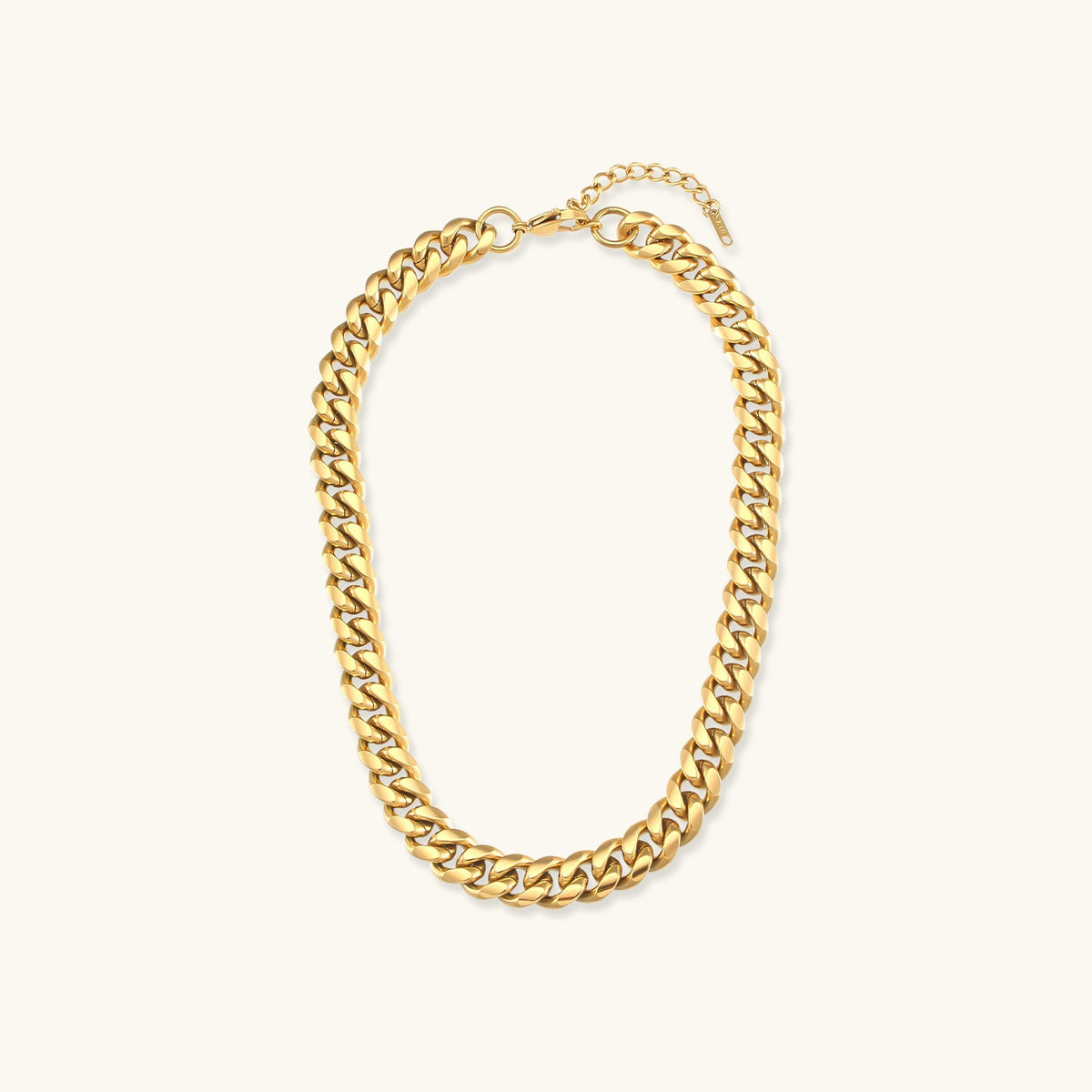 Bold Essence - Chunky Gold Chain Necklace