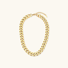 Bold Essence - Chunky Gold Chain Necklace