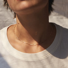 Bold Link - Paperclip Chain Necklace