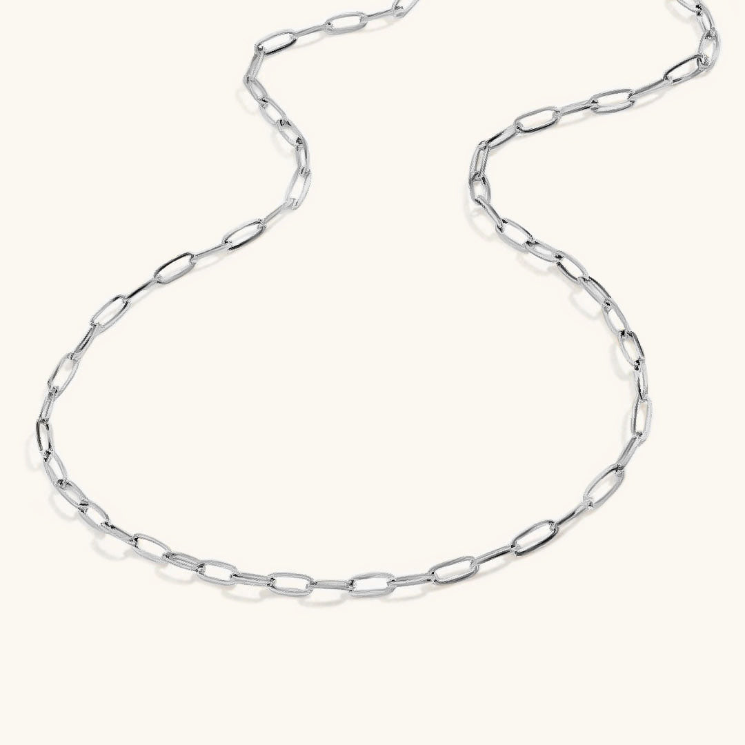 Bold Link - Paperclip Chain Necklace