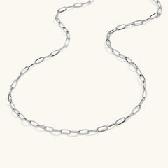 Bold Link - Paperclip Chain Necklace