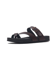 MAIBULUN | BROWN FOOTBED SANDAL