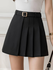 Pleated Skirt Short Skirt