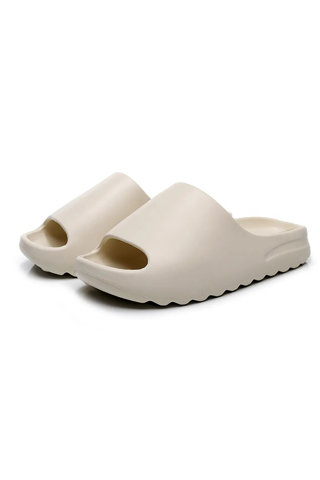 Cecily Solid Platform Slide Slippers