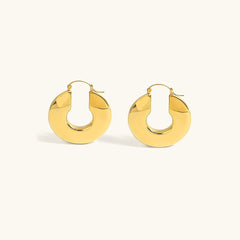 Celeste Bold Hoop Earrings